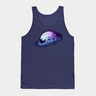 Santa takes flight Tank Top